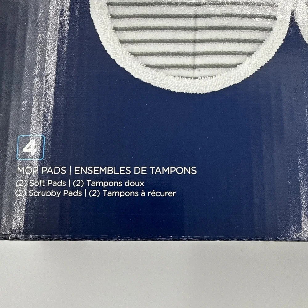 Bissell 2124 Spinwave Mop Pad Kit Replacement Pads (4 Total Pads)
